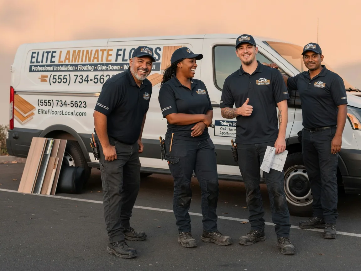 Laminate flooring installation company in Beckville, TX